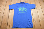 Vintage 1980s Tripleloppet 40km Graphic T Shirt
