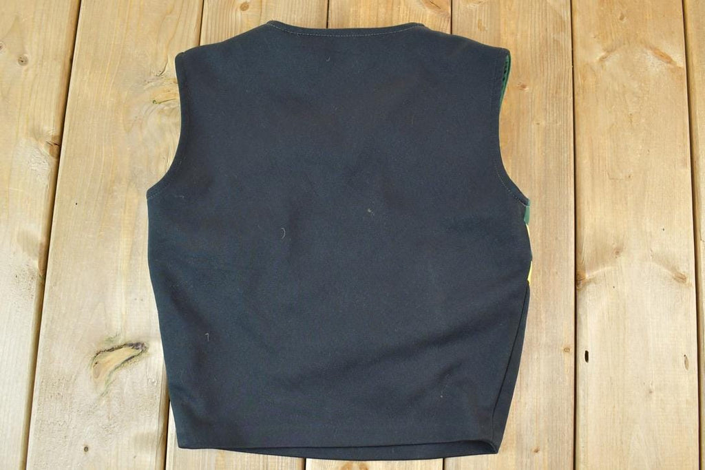 Vintage 1970s Cats Cheerleading Embroidered Outfit Jersey /