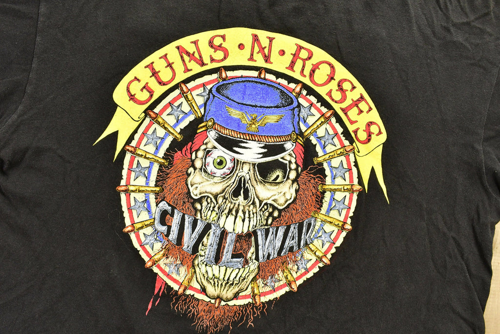 Vintage 1992 Guns N Roses Get In The Ring Tour T-shirt