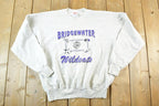 Vintage 1990s Bridgewater Wildcats University Crewneck Mens L
