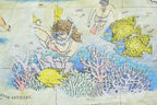 Vintage 1992 Caribbean Islands All Over Print Sneaky Tees Souvenir T-Shirt