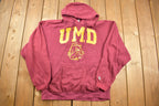 Vintage 1990s University Of Minnesota-Duluth Bulldogs Ice Hockey Collegiate Hoodie