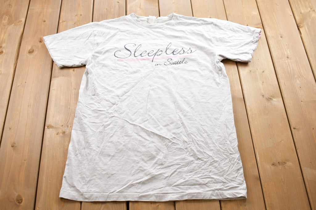 Vintage 1990s Sleepless In Seattle Graphic T-Shirt