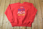 Vintage 1990s Cute Best Mom On Earth Crewneck Sweater