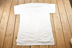 Vintage 1990 Cute Christmas Snowman Graphic T Shirt