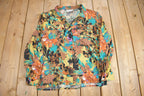 Vintage 1970s Frederick Alexandra Abstract Theme Button Up Shirt