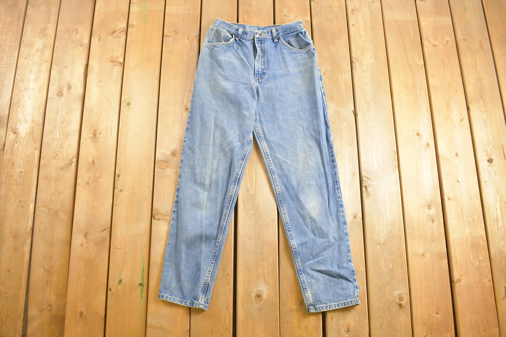 Vintage 1980s Gitano Light Wash Tapered Mom Jeans