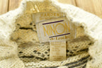 Vintage 1990's Ninon Delenlos Wool Cable Knit Sweater