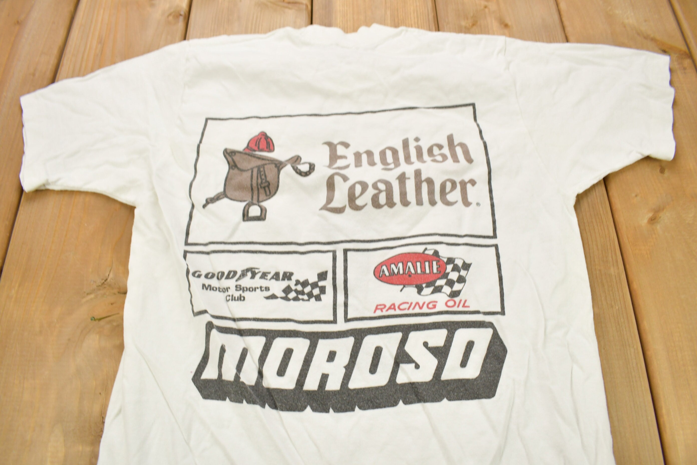 Vintage 1970s Blue Max Dallas Texas Racing T-Shirt