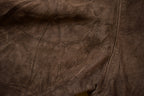 Vintage 1990s Leather Button Up Jacket