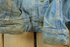 Vintage 1980s Lee Light Wash Jean Jacket Size S