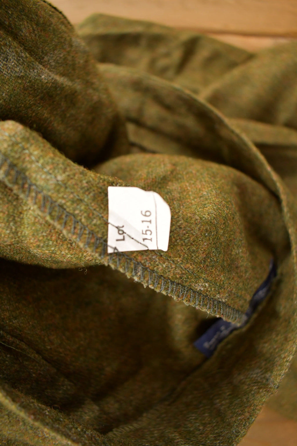 Vintage 1990s Pleated Hunters Run Wool Trousers Size 30 x 31.5