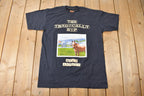 Vintage 1991 Deadstock The Tragically Hip Road Apples Single Stitch Band Tee Made in USA