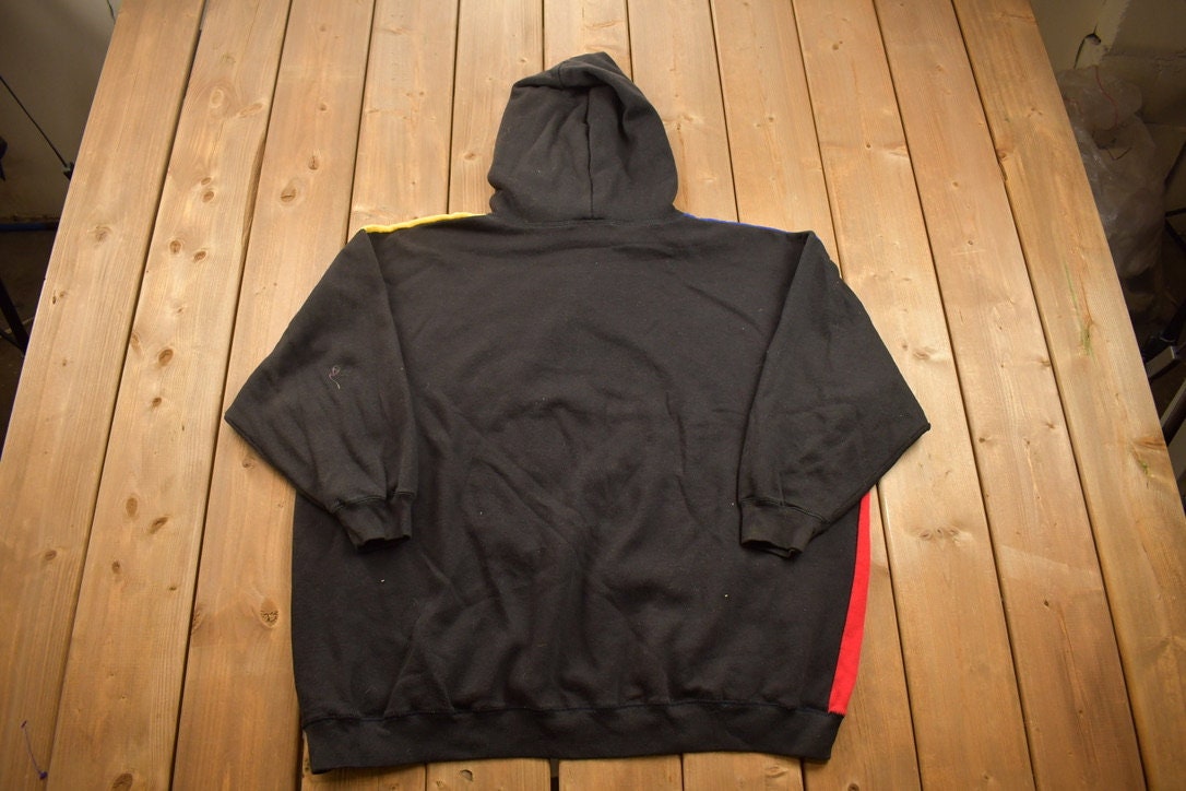 Vintage 1990s Venezia Colourful Graphic Hoodie