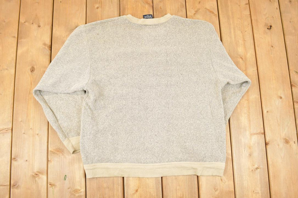 Vintage 1990s Vancouver Canada Embroidered Crewneck Sweatshirt Men's L