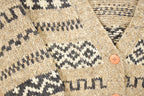 Vintage 1990s DD Sloan Abstract Knit Cardigan Sweater Women's S