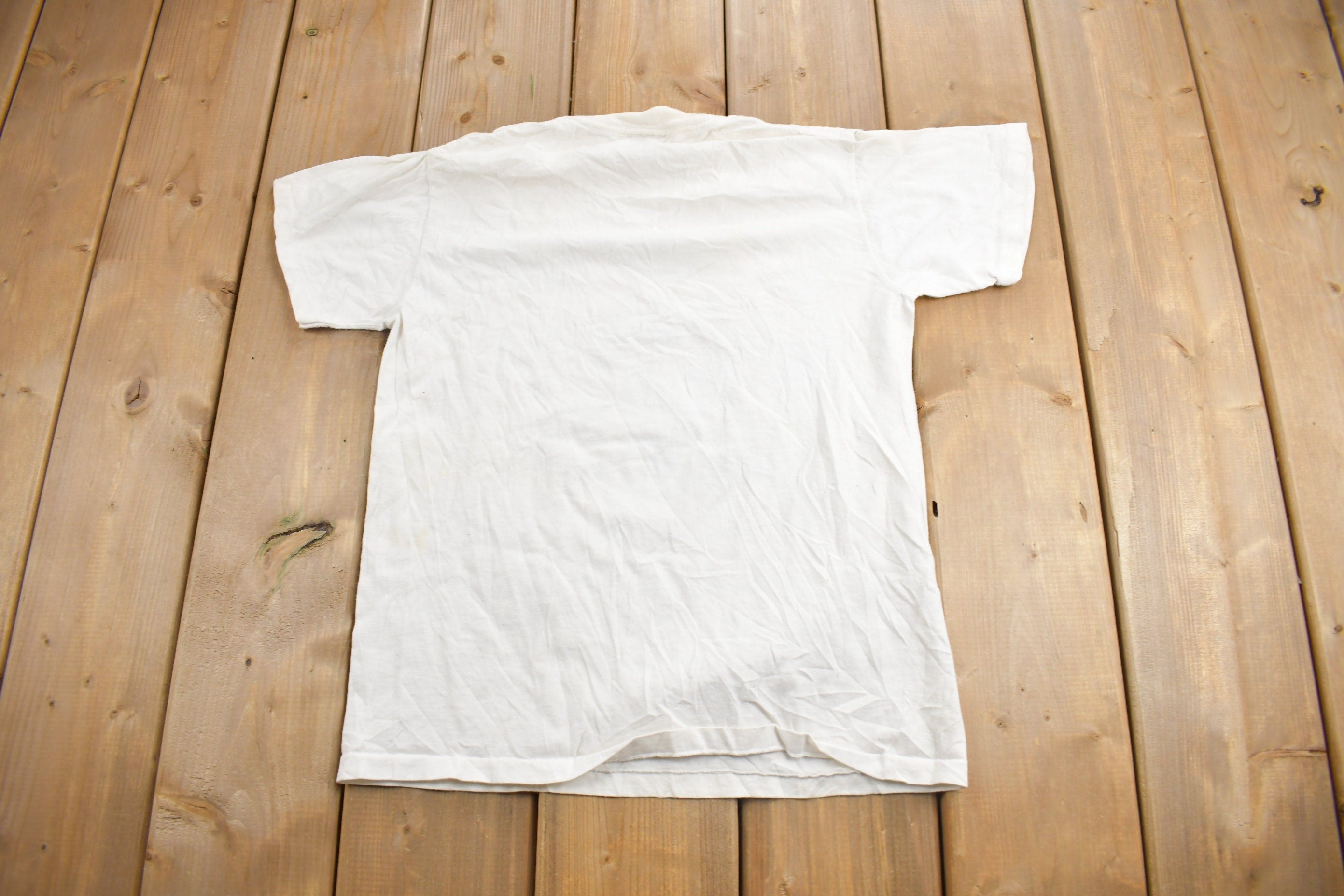 Vintage 1990s Rusty Wallace Dust Off Rusty's Rocket Racing T-Shirt