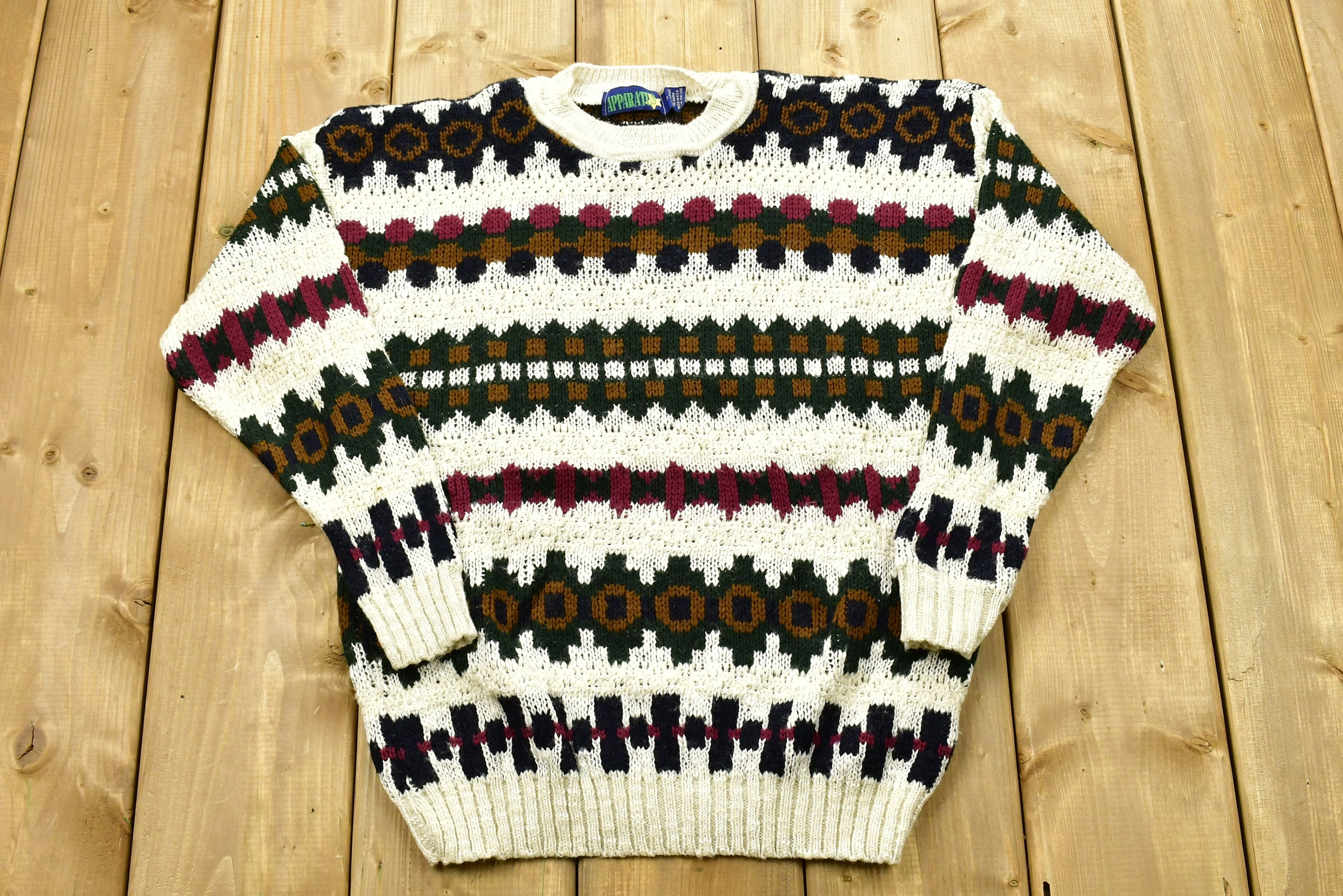 Vintage 90's Apparatus Knitted Sweater