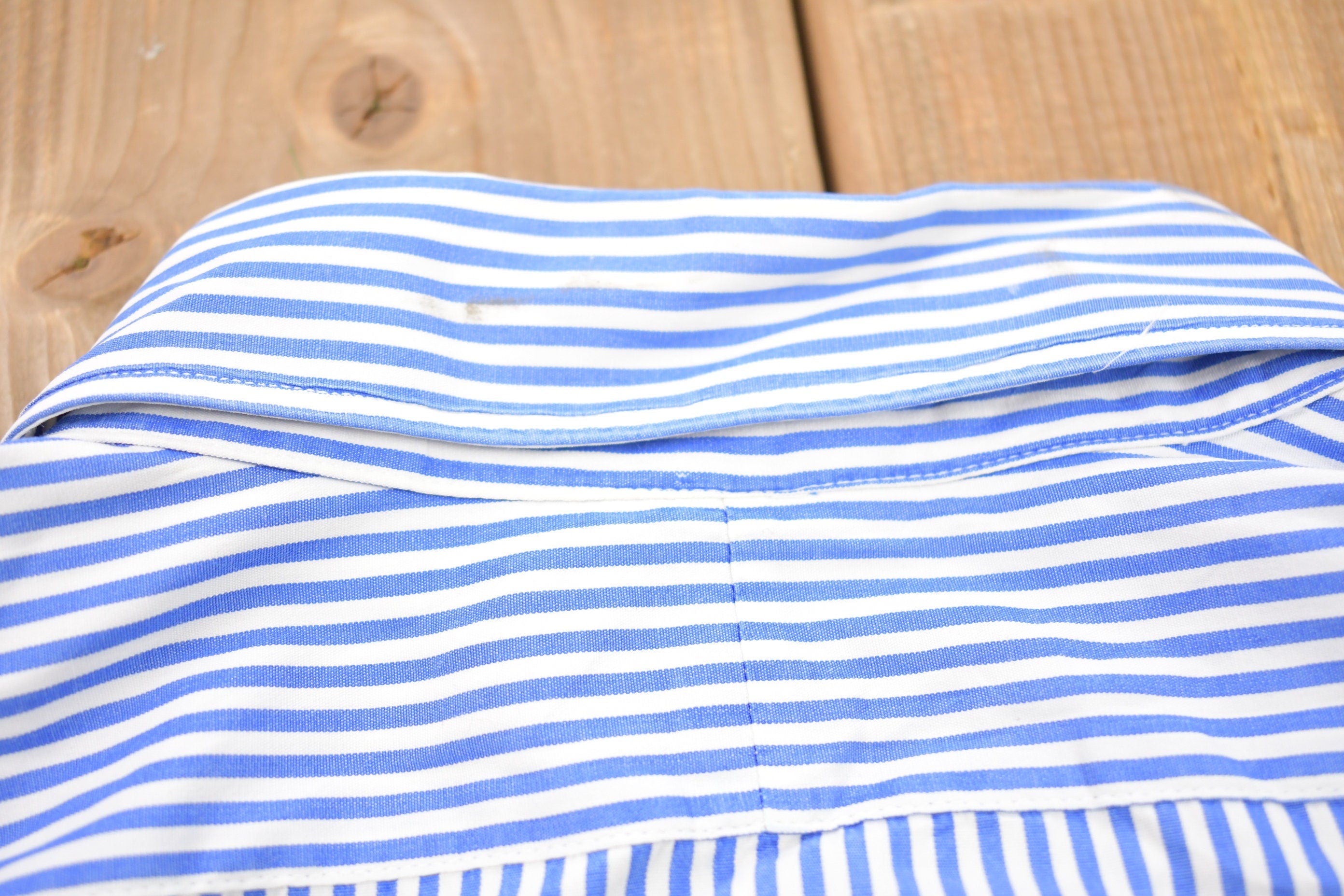 Vintage 1990s Paul Stewart Striped Button Up Shirt