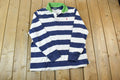 Vintage 1990s Polo By Ralph Lauren Quarter Button Up Long Sleeve Rugby Style Shirt