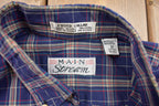 Vintage 1990s Main Stream Plaid Button Up Shirt