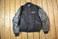 Vintage 1980s Minnesota Torch Run Embroidered Name Letterman Jacket Made In USA