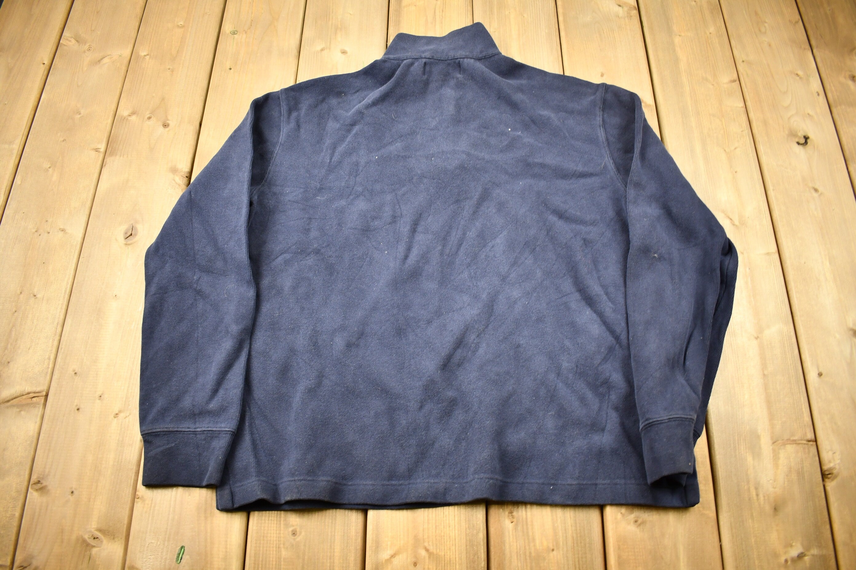 Vintage 1990s Polo Ralph Lauren Quarter Zip Sweatshirt