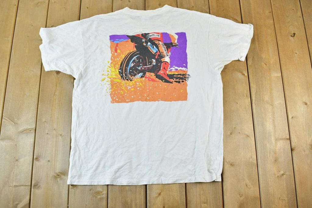 Vintage 1990s Marlboro Adventure Team Single Stitch T-Shirt