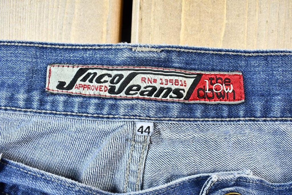 Vintage 2000s JNCO Jeans The Low Down Embroidered Jeans 44 x 30