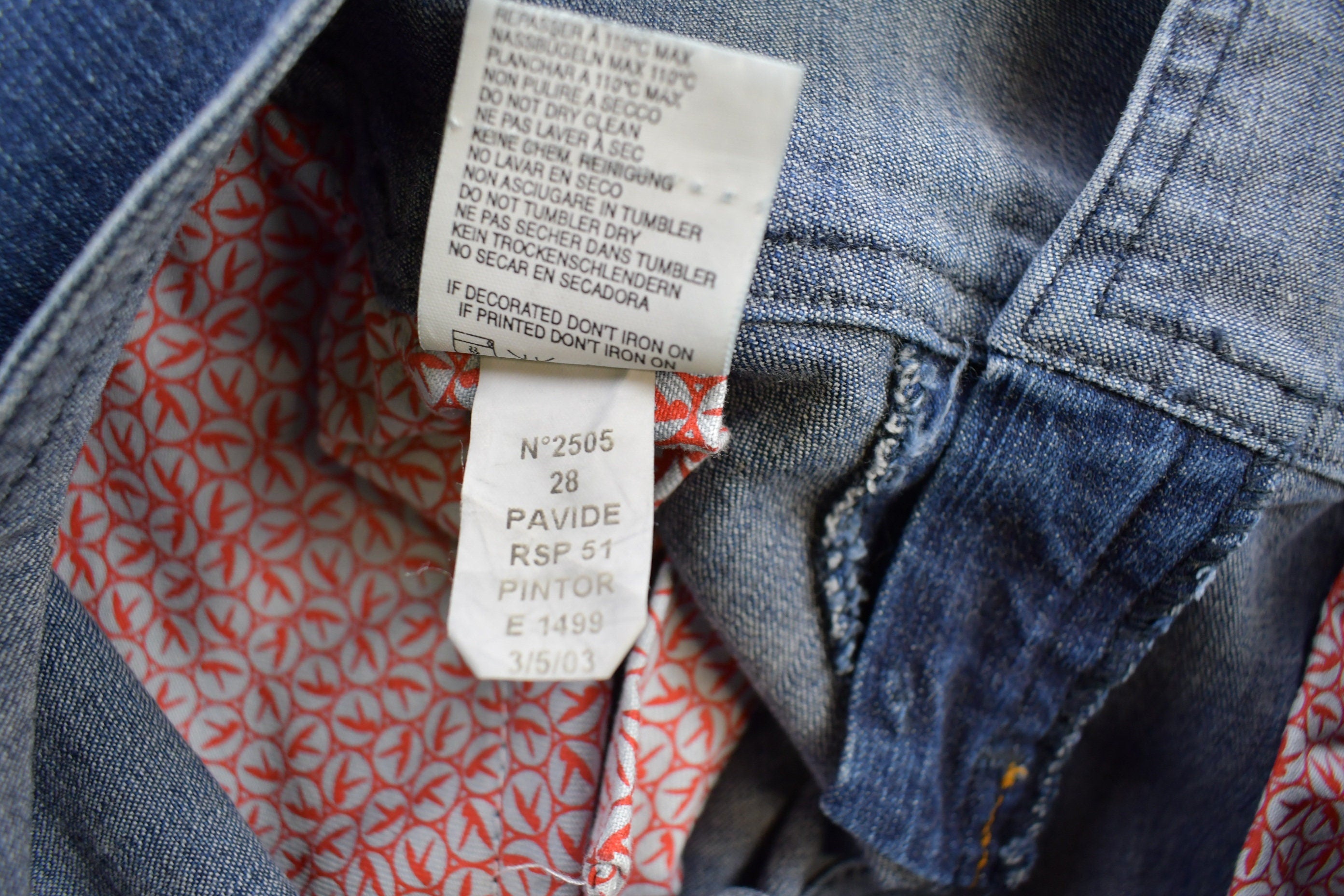 Vintage 2000s '55 DSL' Bootcut Y2K Pants Size 28x32