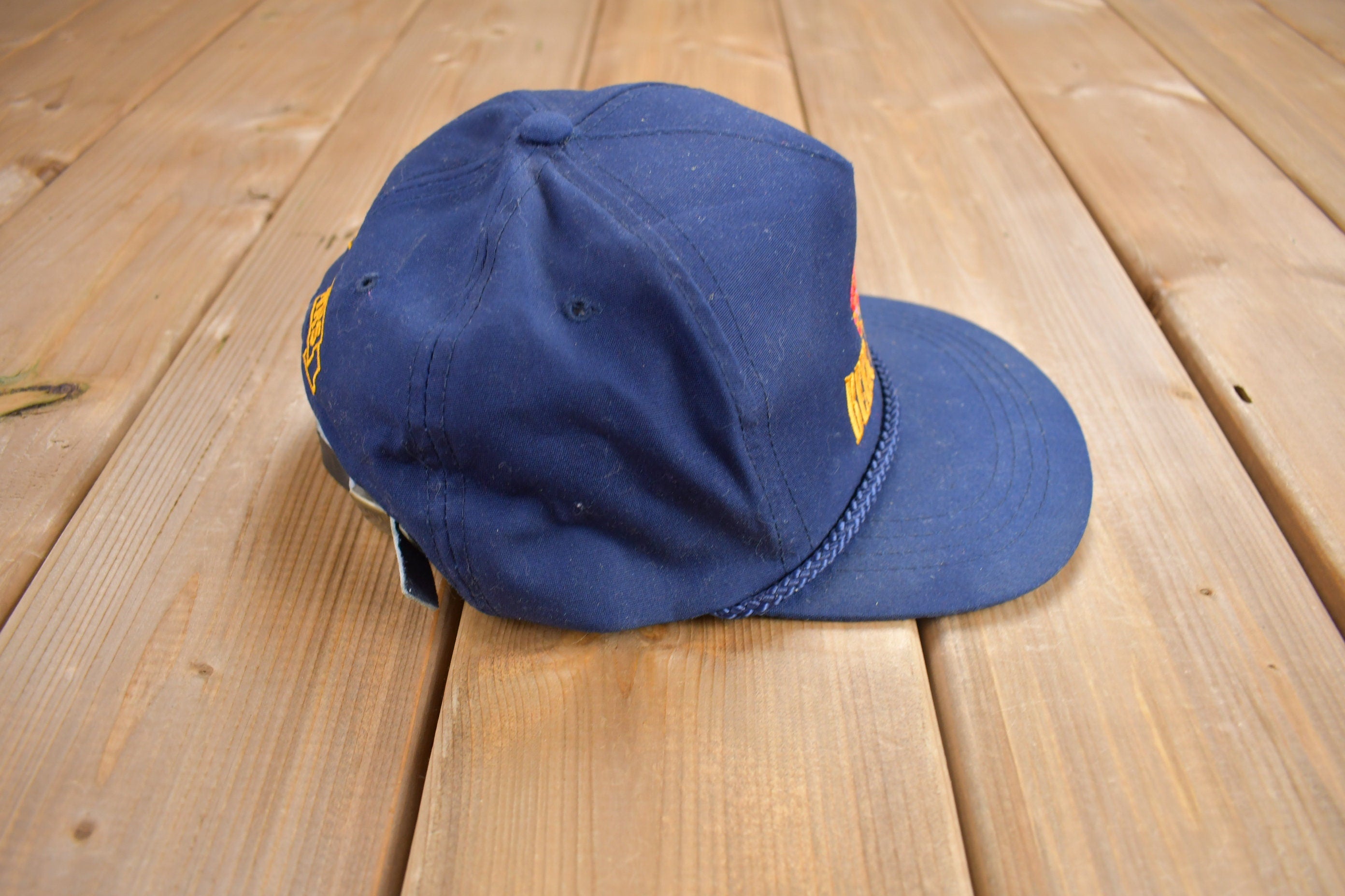 Vintage 1990s Beer Barrel Strap Back Hat