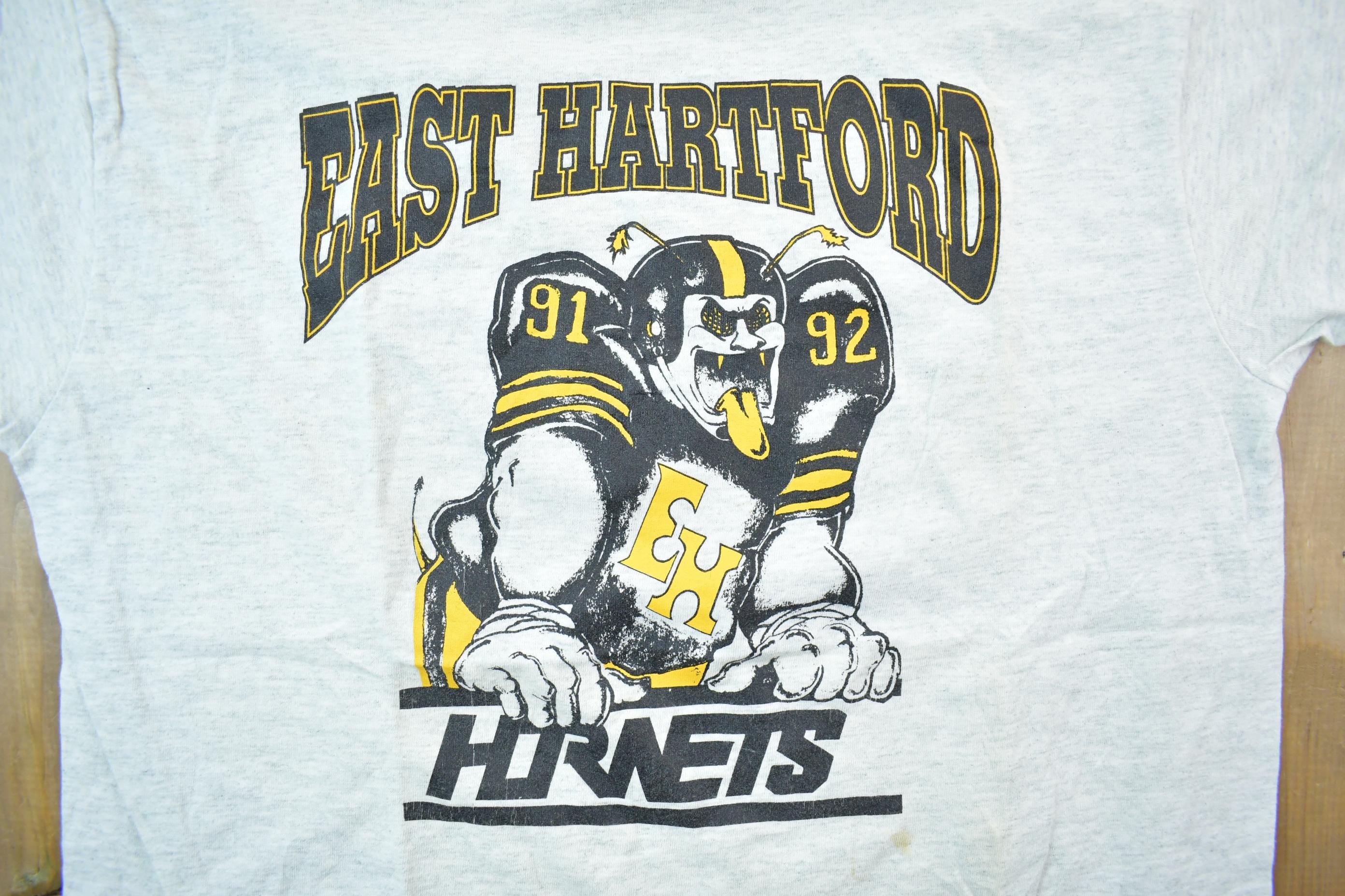 Vintage 1990s East Hartford Hornets University Collegiate T-Shirt