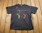 Vintage 1990s Rock & Roll Hall Of Fame Souvenir T Shirt Made In USA Size XL