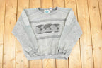 Vintage 1990s Dj Smash Worldwide Graphic Print Crewneck Sweatshirt Men's L