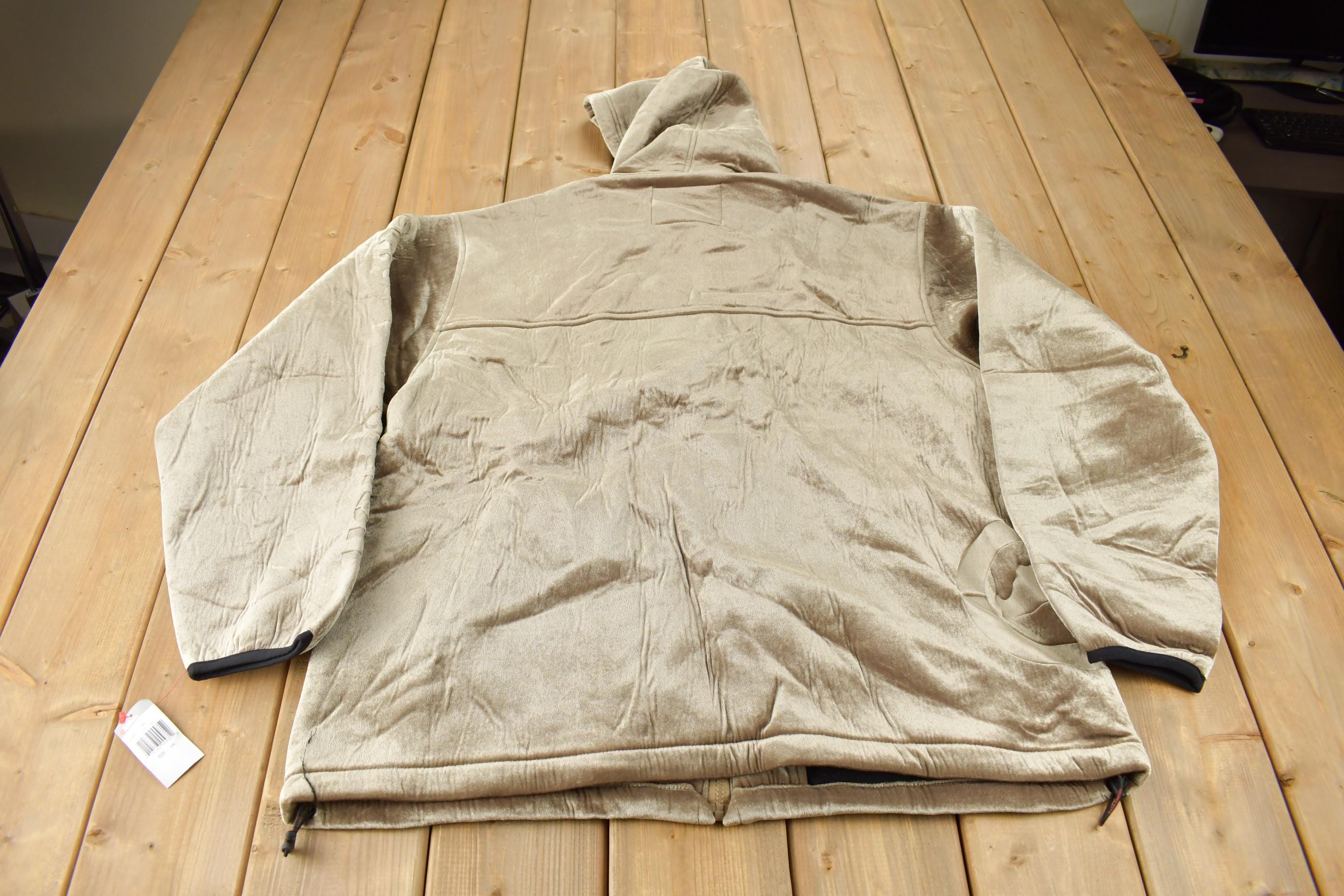 Vintage Deadstock Y2K Ecko Function Velour Hooded Jacket Size 2XL NWT