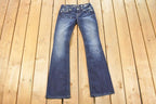 Vintage Deadstock Y2K Miss Me Bedazzled Low Rise Jeans Women's Size 26x31