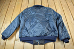 Vintage 1980s Traron-86 Sabre Hawks Military Flight Jacket
