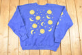 Vintage 1990s Sun and Moon Souvenir Crewneck Sweatshirt Women's L