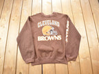 Vintage 1980s NFL Cleveland Browns Crewneck Sweatshirt