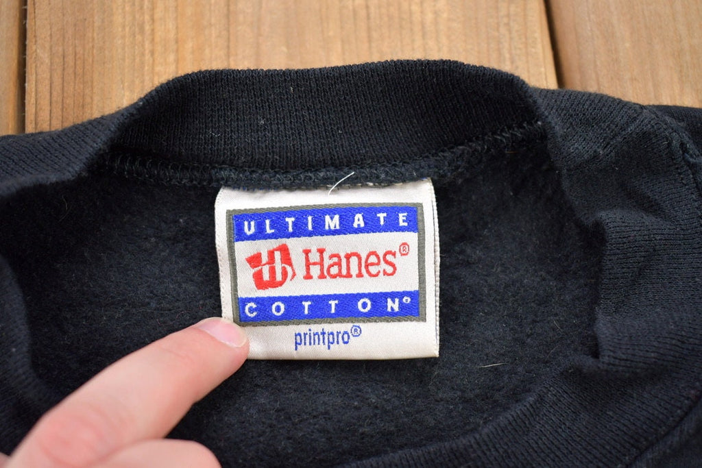 Vintage 1990s Dairyland Outdoor Veterans Retreat Crewneck Sweatshirt