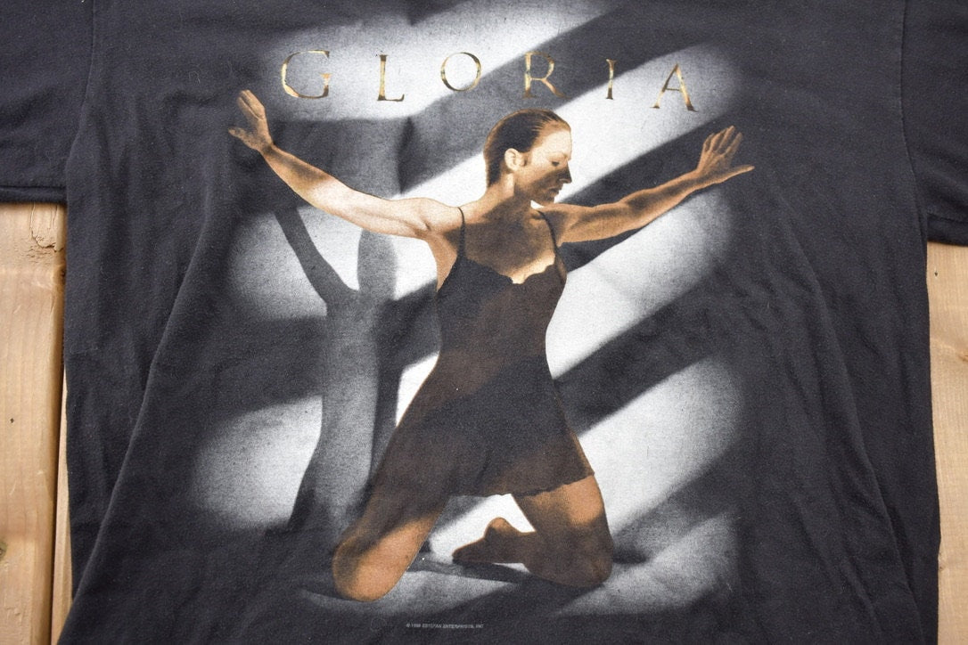 Vintage 1996 Gloria Estefan Tour Graphic T-Shirt Single Stitch
