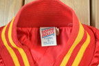 Vintage Marines Conrad Kania Marine Detachment Satin Military Button Up Bomber Army Jacket