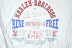 Vintage Y2K Harley Davidson Souvenir Long Sleeve T-Shirt Womens S