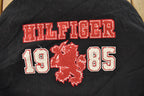 Vintage 1990s Tommy Hilfiger Wool Leather Varsity Jacket Men's Large
