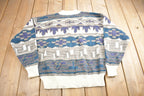 Vintage 1990s Method Knit Crewneck Sweater