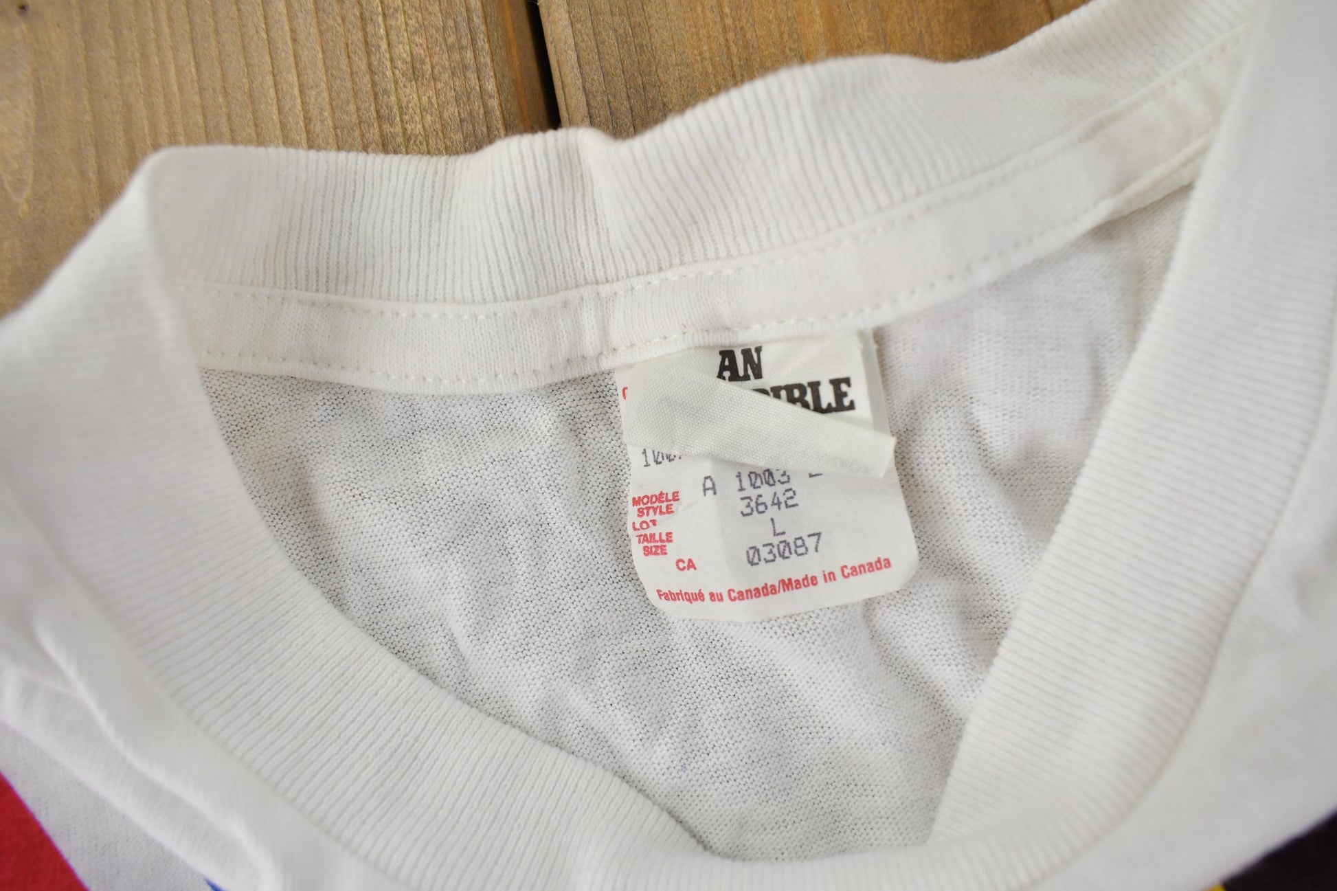 Vintage 1995 The Who Tommy Pinball Wizard AOP Graphic Single Stitch Band Tee Made in Canada