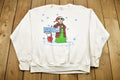 Vintage Anti Winter Funny Crewneck Sweater , Let It Snow Someplace Else! , Winter Wear , Festive Graphic Print , Made In USA