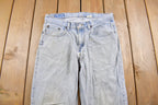 Vintage 1990s Levi's 550 Red Tab Distressed Jeans Size 32 x 27