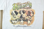 Vintage 1990s Pheasants And Dogs Graphic T-Shirt