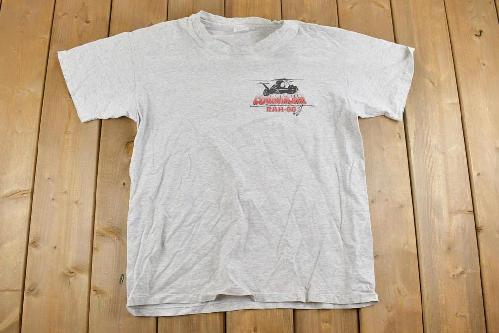 Vintage 1990s Comanche Warrior Spirit Aztec Graphic T-Shirt